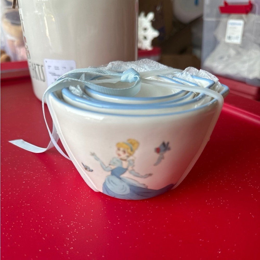 Rae Dunn Disney Cinderella Measuring Cups